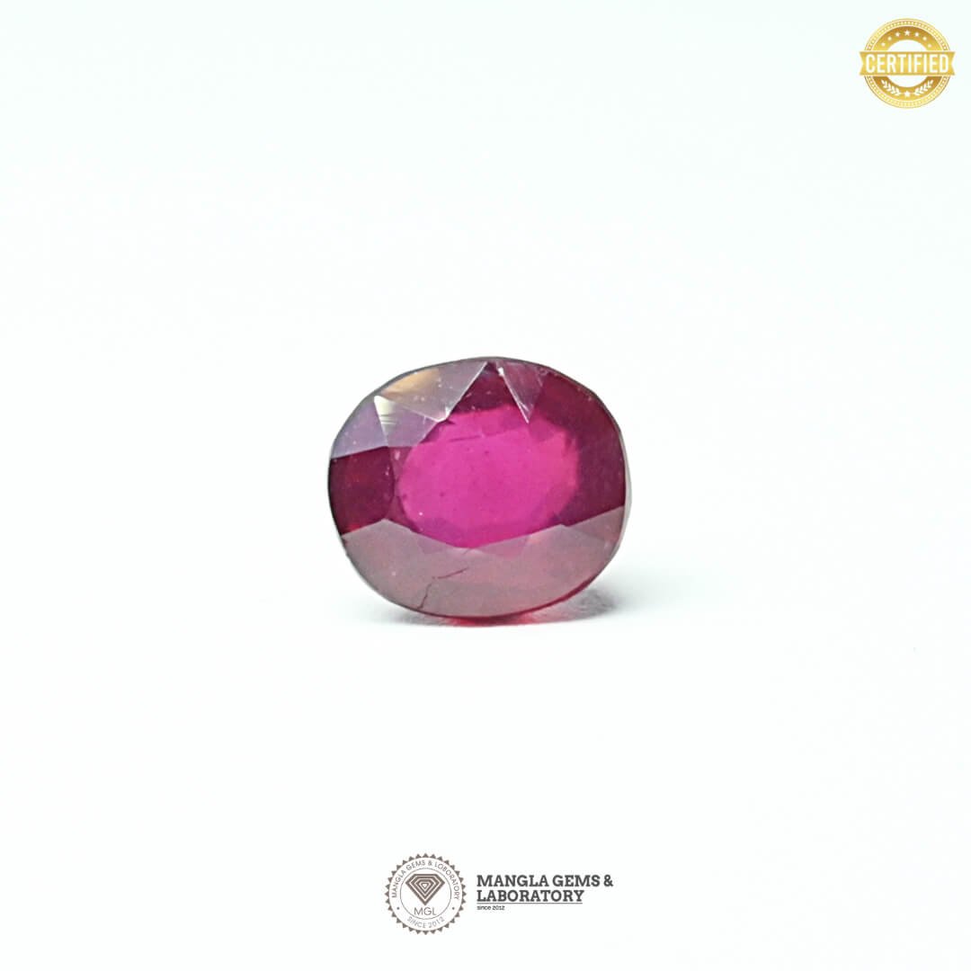 RUBY( माणिक) - 5.61 CARAT/6.23ratti