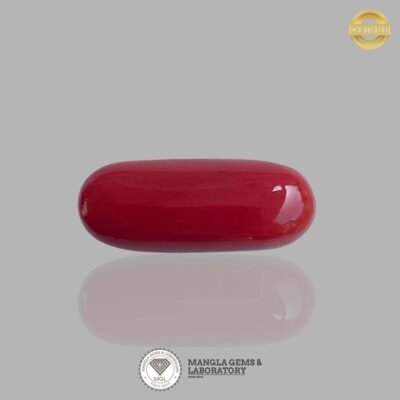 Red Coral - 5.57carat/6.18ratti