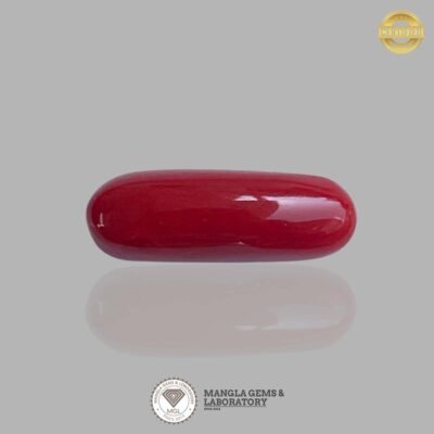 Red Coral - 5.94carat/6.60ratti