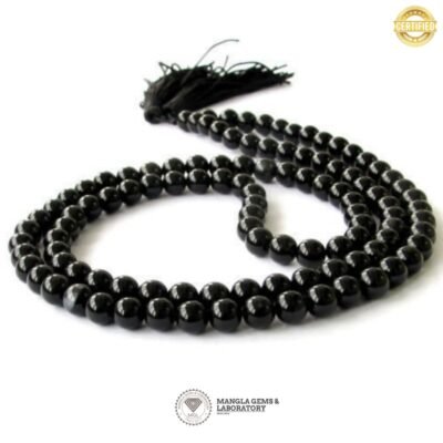Black Agate Mala BA-ML-201
