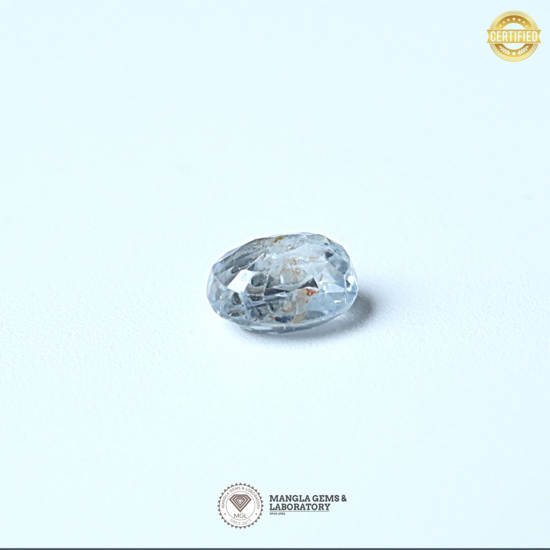 Blue Sapphire (नीलम) - 3.15carat/3.50ratti