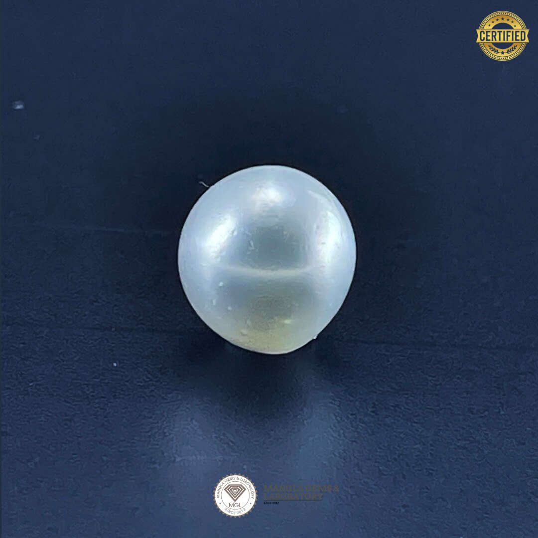 Pearl(मोती) - -5.48 carat/6.08ratti - Image 2