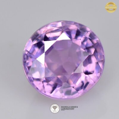 Purple sapphire : 5.00carrat/5.55ratti