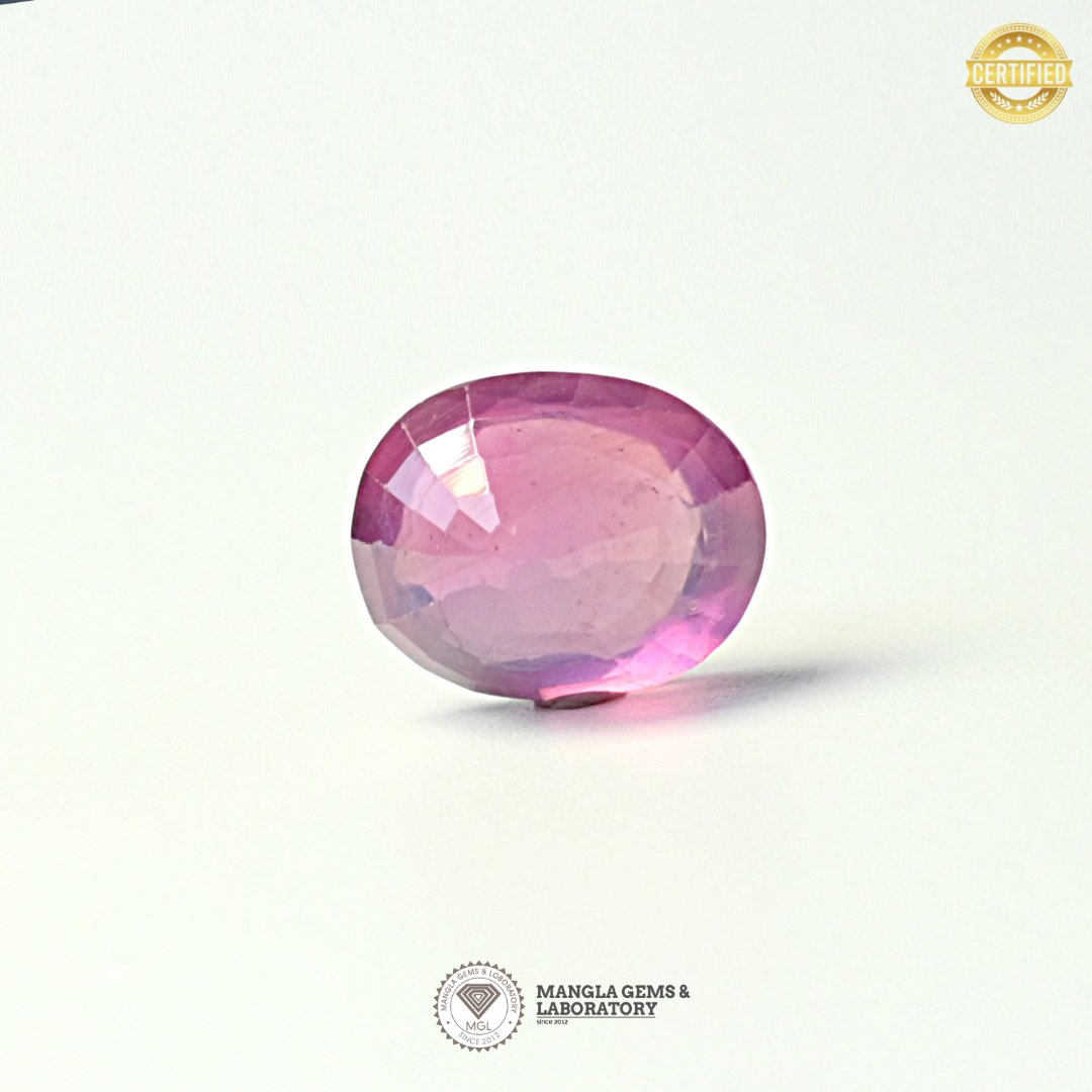 RUBY( माणिक) - 7.21carat/8.01ratti - Image 2