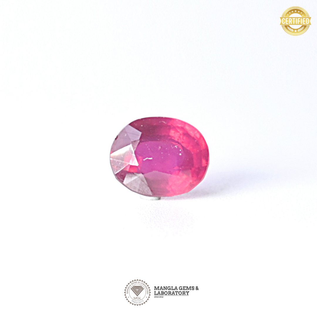 RUBY( माणिक) - 4.67carat/5.18ratti