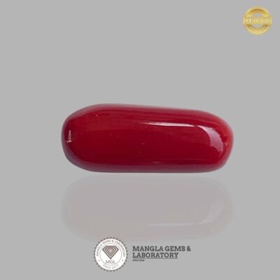 Red Coral(लाल मूंगा)- 5.20carat/5.80ratti