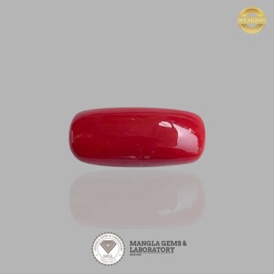 Red Coral(लाल मूंगा)-8.00carat/8.90ratti