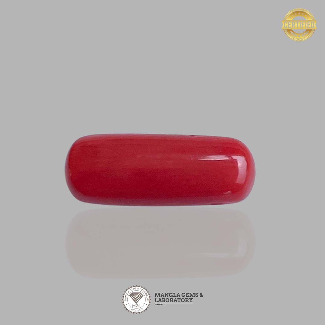 Red Coral(लाल मूंगा)-3.60carat/4.00ratti