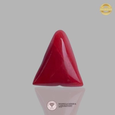 Red Coral(लाल मूंगा)-3.17carat/3.52ratti